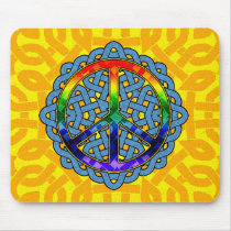 Celtic Knot Peace Mousepad