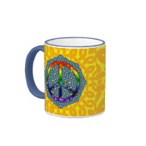 Celtic Knot Peace Mugs