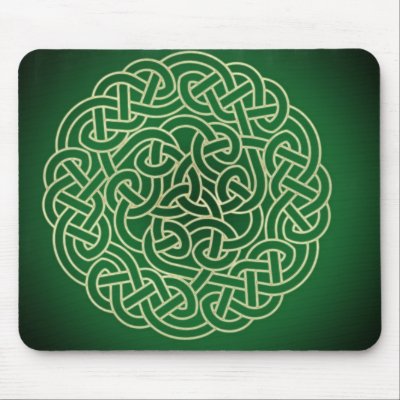 Celtic Knot - Put your Irish on! Mouse Pad