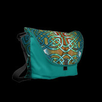 Celtic Knot Rickshaw Messenger Bag messenger bags