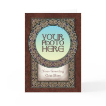 Celtic Knot Ring Photo Frame Greeting Card by Ars_Celtica Celtic Knot Ring Photo Frame Greeting Card
