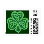 Celtic Knot Shamrock  Custom US Postage Stamps