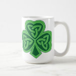 Celtic Knot Shamrock Mug