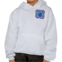 Celtic Knot Turtle (Blue) 2Side Kids' Swtshrts