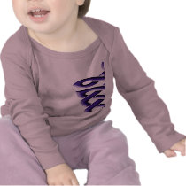Celtic Knot Turtle (Blue) 2Sided Infant Longslve Tshirt
