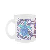 Celtic Knot Turtle Mugs