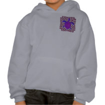 Celtic Knot Turtle (Purple) 2-Sided Kids' Swtshirt