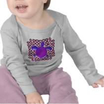 Celtic Knot Turtle (Purple) Infant Longsleeve T Shirts