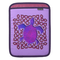 Celtic Knot Turtle (Purple) iPad Sleeve