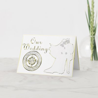 Celtic Knot Wedding Invitation Set Cards by pentagramstar