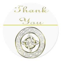 Celtic Knot Wedding Invitation Set stickers