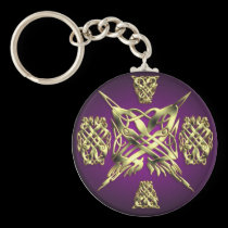 CELTIC KNOT WORK 1 ROUND keychains