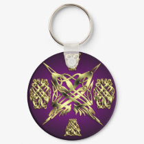 CELTIC KNOT WORK 1 ROUND keychains