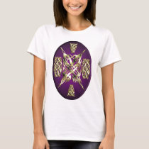 CELTIC KNOT WORK 3 OVAL t-shirts