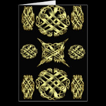 CELTIC KNOT WORK 4 cards