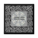 Celtic Knots Frame Add Photo Template Magnet