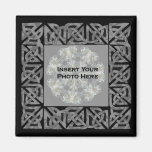 Celtic Knots Frame Add Photo Template Magnet