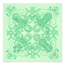 Celtic Knots St. Patricks Day Party Invitations