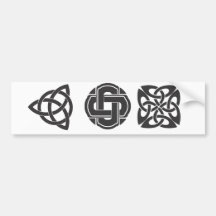 celtic-knots-vectors-1 bumper sticker