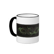 Celtic Knots with Ivy mugs