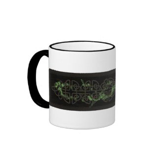 Celtic Knots with Ivy mug