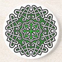 Celtic Knotwork Beverage Coaster