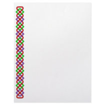 Celtic Knotwork Border 4M56 Personalized Letterhead