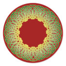 round_sticker - Celtic knotwork Christmas stickers! These fun Celtic stocking stuffer stickers with a Celtic knotwork design in festive red and green for the holidays are a great gift for Christmas, and an affordable Celtic Christmas gift you can’t pass up! Buy these cool Celtic stocking stuffer stickers with a Celtic knotwork design today, and don’t forget to take advantage of Beltain’s Zazzel shop’s multiple purchase discounts- The more cool Celtic art gifts you buy from Beltain’s Zazzel shop, the more you save and that makes for a very Merry Christmas!