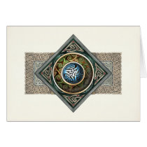 Celtic Knotwork Design Greeting Card