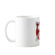 Celtic Knotwork Design - Interlacing Red Coffee Mug