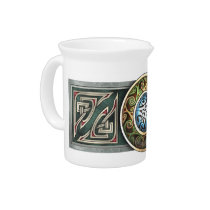Celtic Knotwork Design Pitcher pitchers