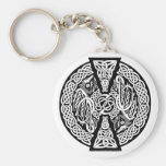 Celtic Knotwork Dragons Key Chains