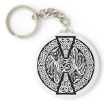Celtic Knotwork Dragons Key Chains