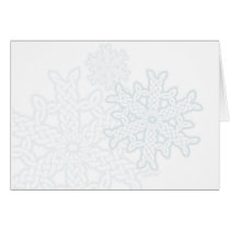 Celtic Knotwork Snowflakes cards