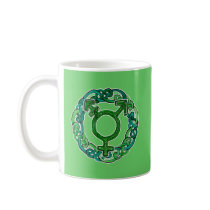 Celtic Knotwork Transgender Symbol Coffee Mug