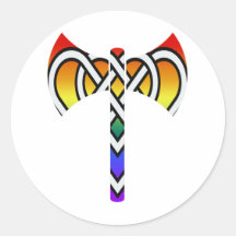 Celtic Labrys Sticker
