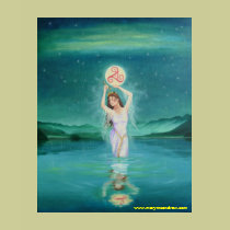 "Celtic Lady of Lake" Goddess T-Shirt