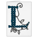 Celtic Letter L card by haidabeaver Celtic Letter L card