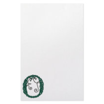 Celtic Letter O stationery