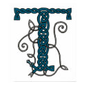Celtic Letter T print