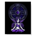 "Celtic Lotus" Yoga Chic Fairy Posters posters