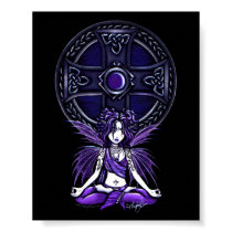 "Celtic Lotus" Yoga Chic Fairy Posters posters