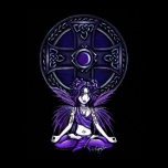 "Celtic Lotus" Yoga Chic Fairy Posters