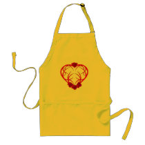 Celtic Love apron #0002