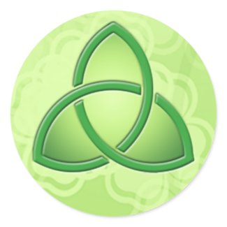 Celtic Love knot and Shamrocks 1.5