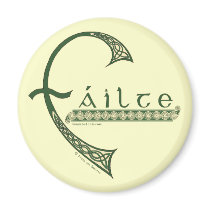 Celtic Magnets, Failte Welcome Design