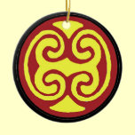 Celtic Mandala Symbol of the Natural World ornaments