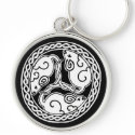 Celtic Mice Keychain