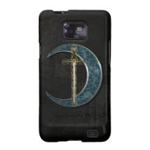 Celtic Moon And Sword Galaxy SII Cases