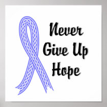 Celtic Never Give Up Hope Addison's Disease Print